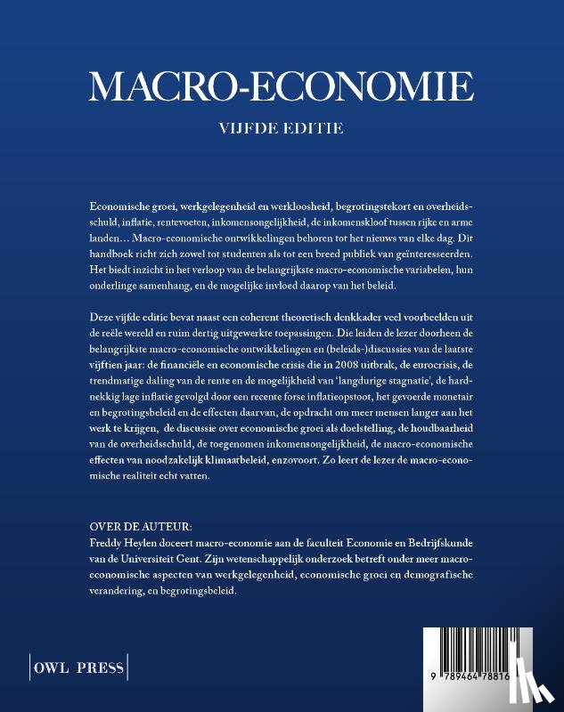 Heylen, Freddy - Macro-economie 2023