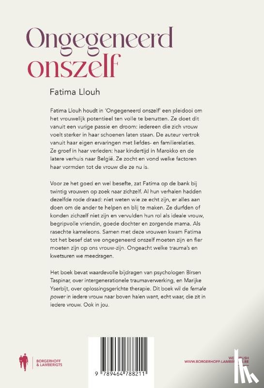 Llouh, Fatima - Ongegeneerd onszelf