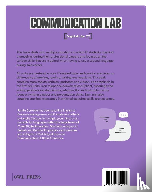 Cornette, Femke - Communication Lab