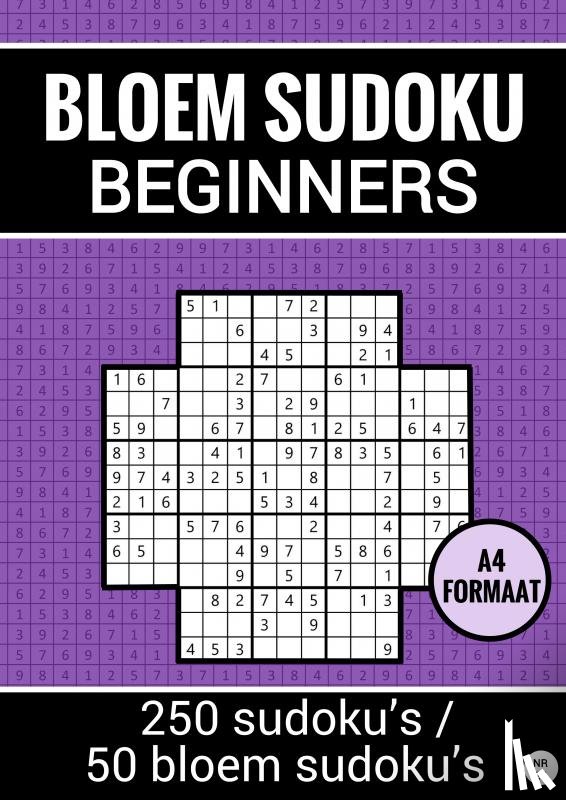 Puzzelboeken, Sudoku - Makkelijke Sudoku: BLOEM SUDOKU - nr. 27 - Puzzelboek met 50 Bloem Sudoku Puzzels voor Beginners