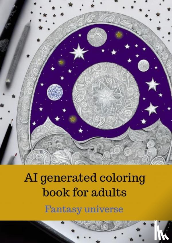 Laurier, Nika - AI generated coloring book for adults - Fantasy universe