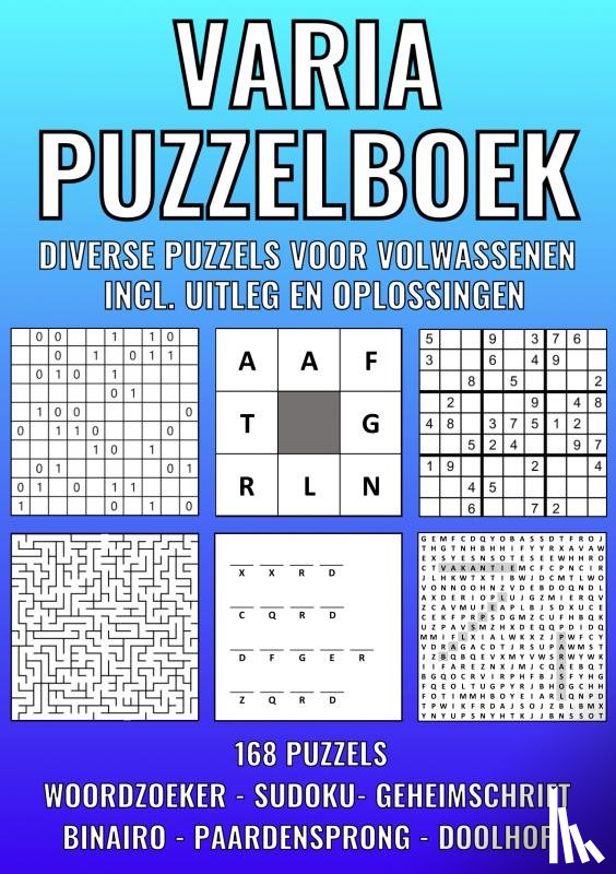 & Meer, Puzzelboeken - Varia Puzzelboek - Diverse Puzzels voor Volwassenen - Incl. Uitleg en Oplossingen - Nr. 41