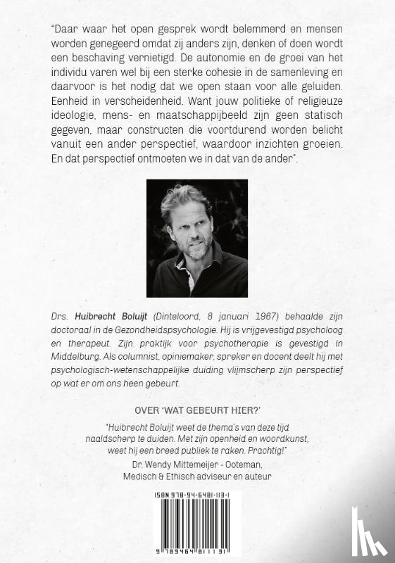 Boluijt, Huibrecht - Wat gebeurt hier?