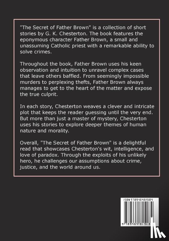 Chesterton, G. K. - The Secret of Father Brown
