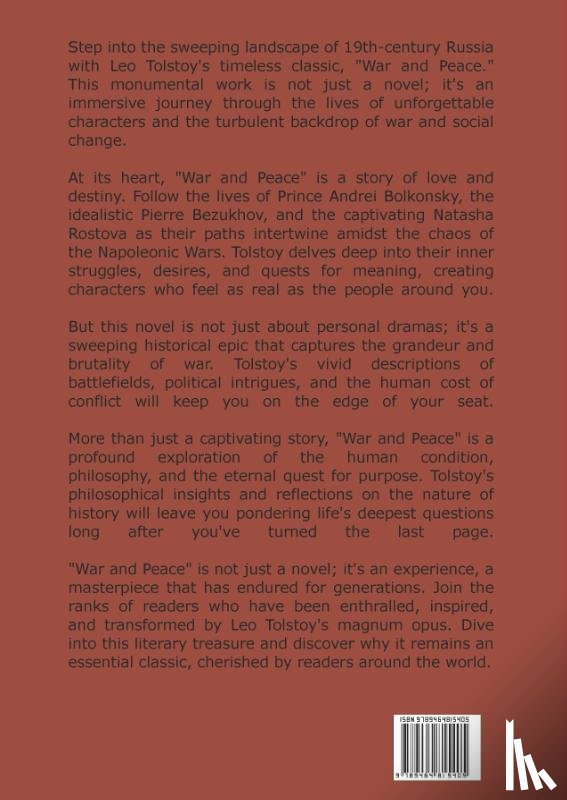 Tolstoy, Leo - War and Peace
