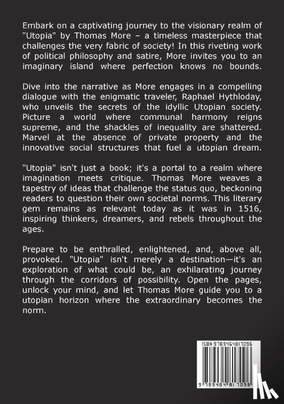 More, Thomas - Utopia