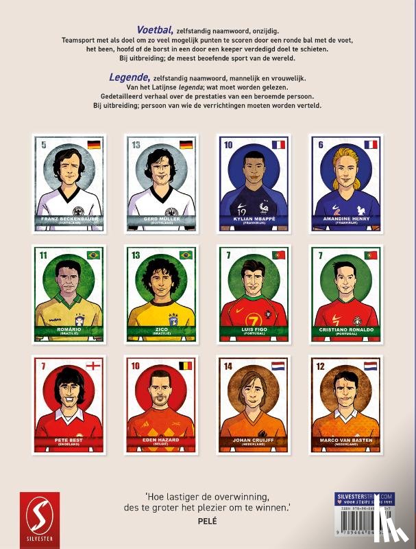 Marhesi, Mauro, Moulin, Jp - 50 Voetballegendes