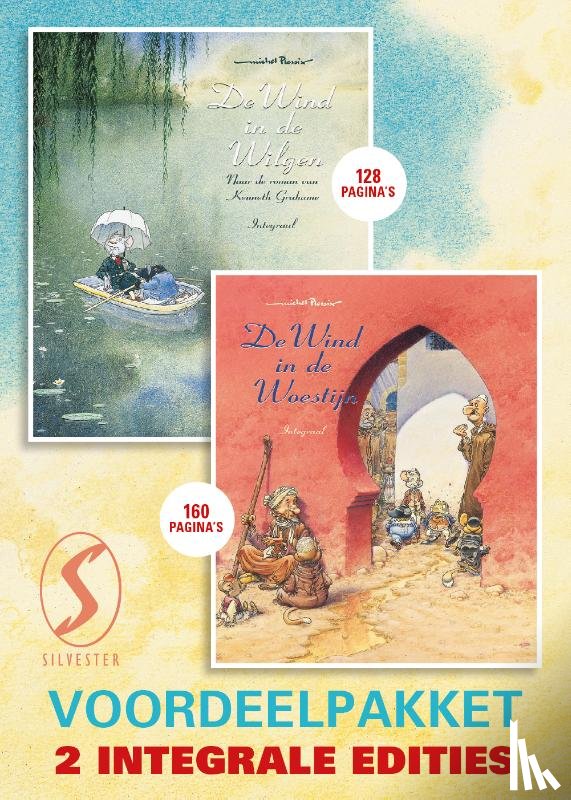 Plessix, Michel, Grahame, Kenneth - De wind in de wilgen + De wind in de woestijn VOORDEELPAKKET
