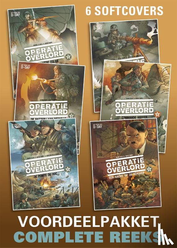 Falba, Bruno, Fabbri, Davide, Le Galli, Michael - Operatie Overlord PAKKET (1 tm 6)