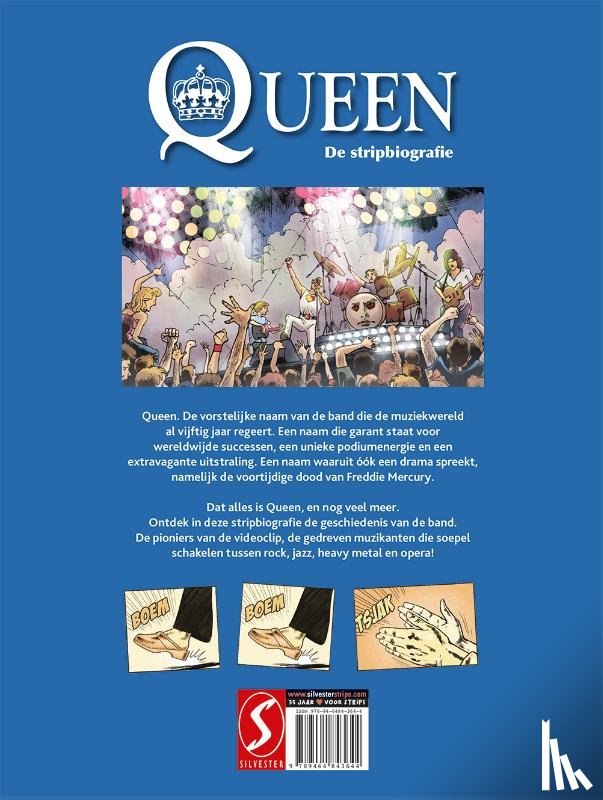 Marie, Emmanuel, Blitman, Sophie - Queen, de stripbiografie