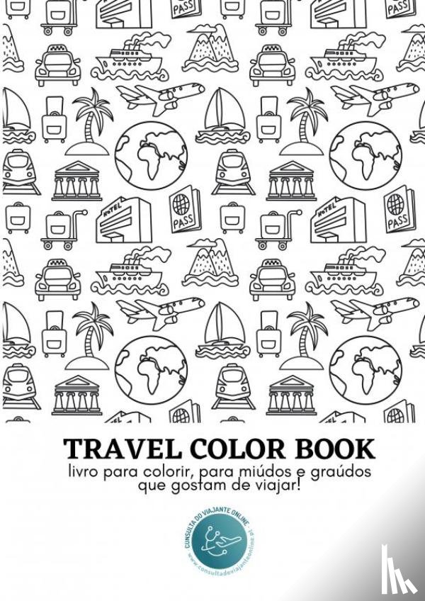 Castro, Andreia - Travel Color Book - Livro para Colorir