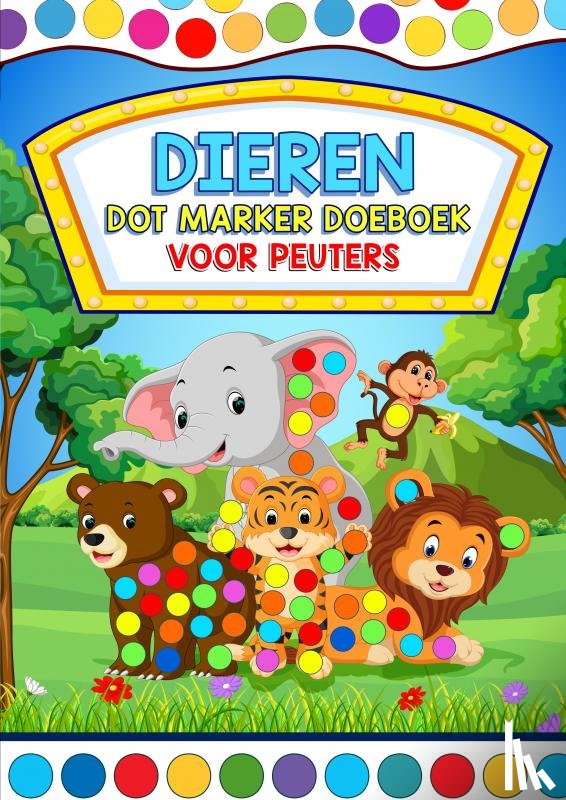 & Meer, Peuterspeelgoed - Dieren Dot Marker - Doeboek voor Peuters