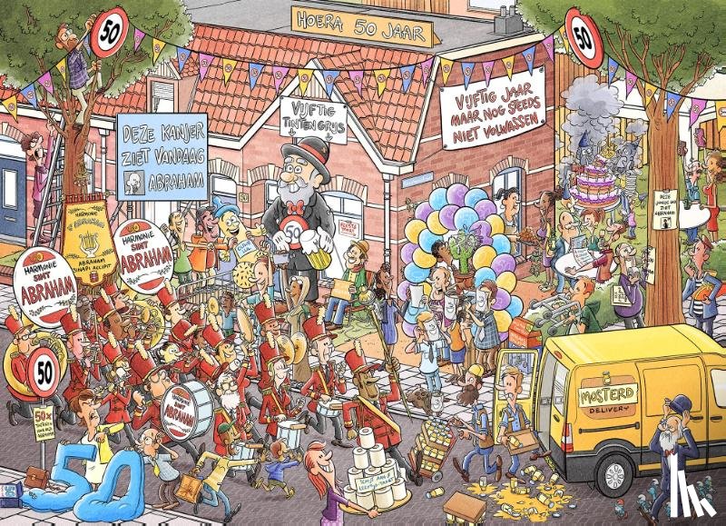  - PARTY PUZZLE - ABRAHAM