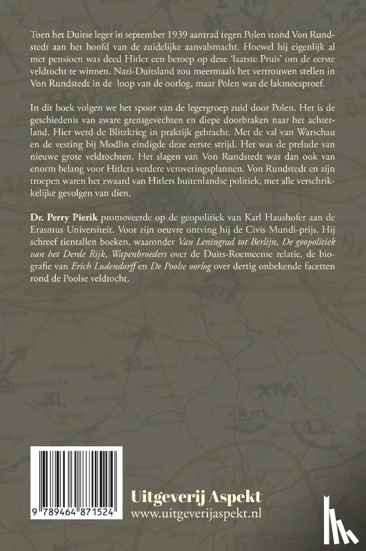 Pierik, Perry - Met Von Rundstedt in Polen