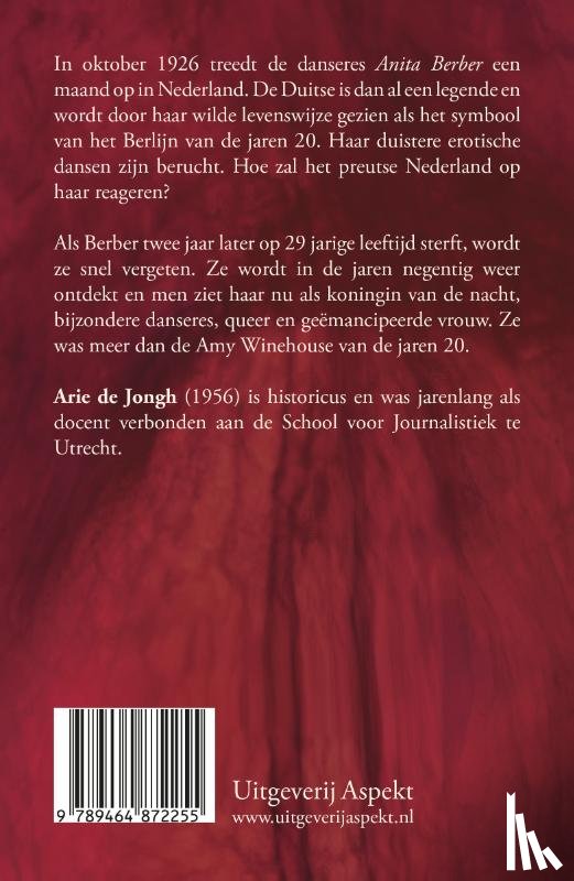 Jongh, Arie de - Anita Berber
