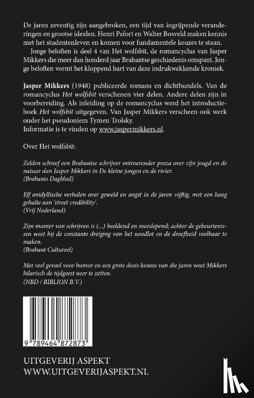 Mikkers, Jasper - Jonge Beloften 1970-1980