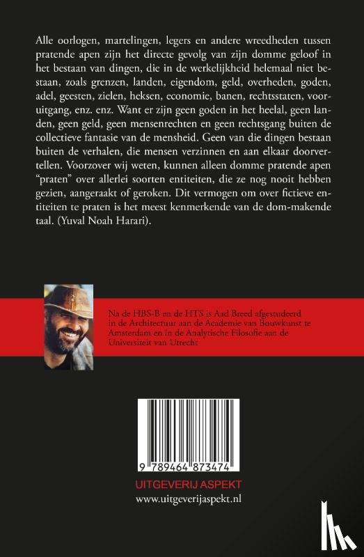 Breed, Aad - De domme pratende aap