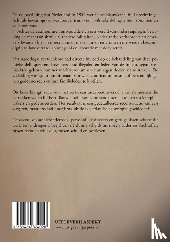 Botman, Jochem - Detentiecentrum Fort Blauwkapel