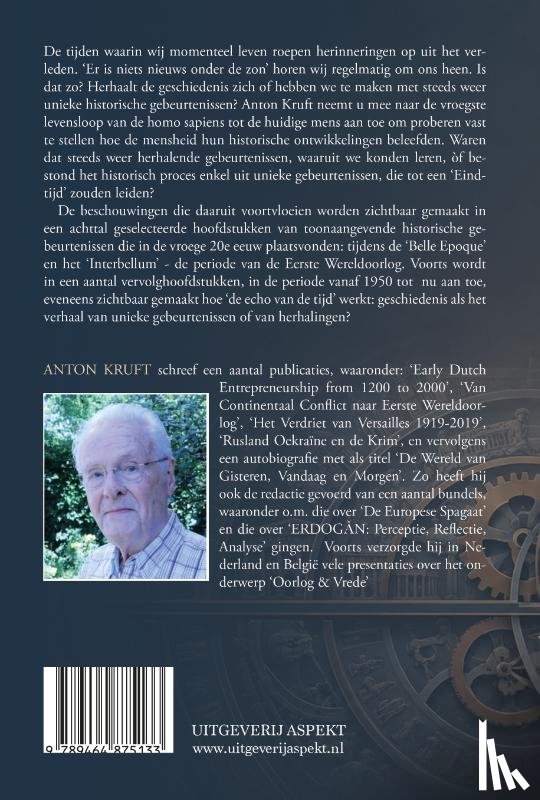 Kruft, Anton - De Echo van de Tijd