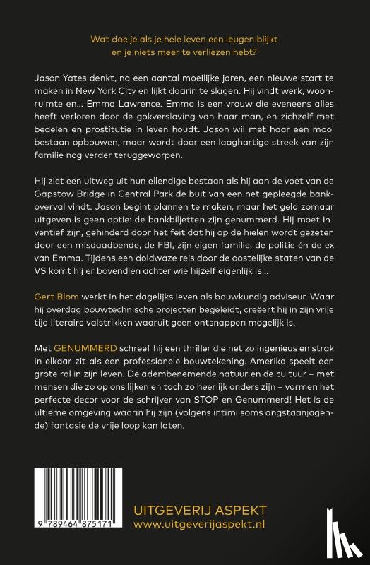 Blom, Gert - Genummerd