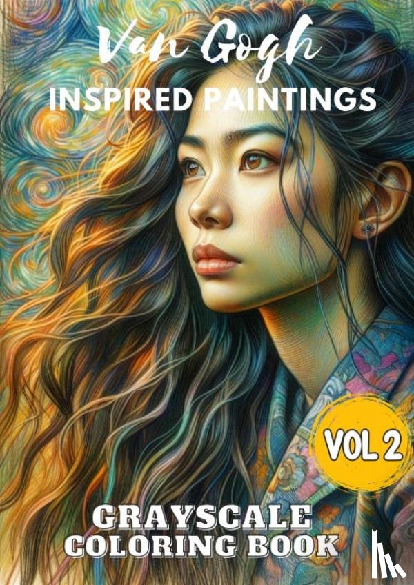 Coloring, Nori Art - Van Gogh Inspired Paintings Vol 2