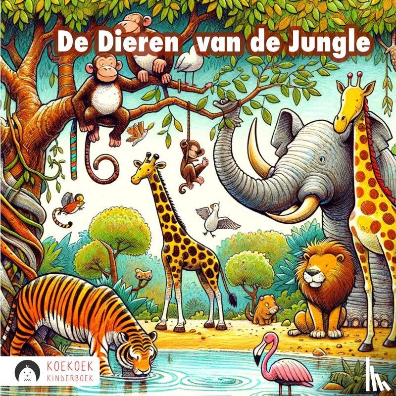 Kinderboek, Koekoek - De Dieren van de Jungle