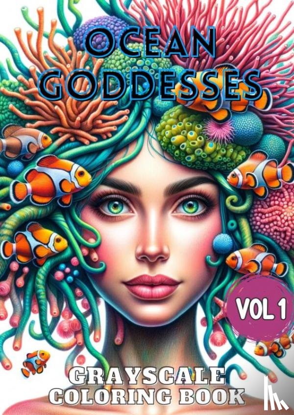 Coloring, Nori Art - Ocean Goddesses Vol 1