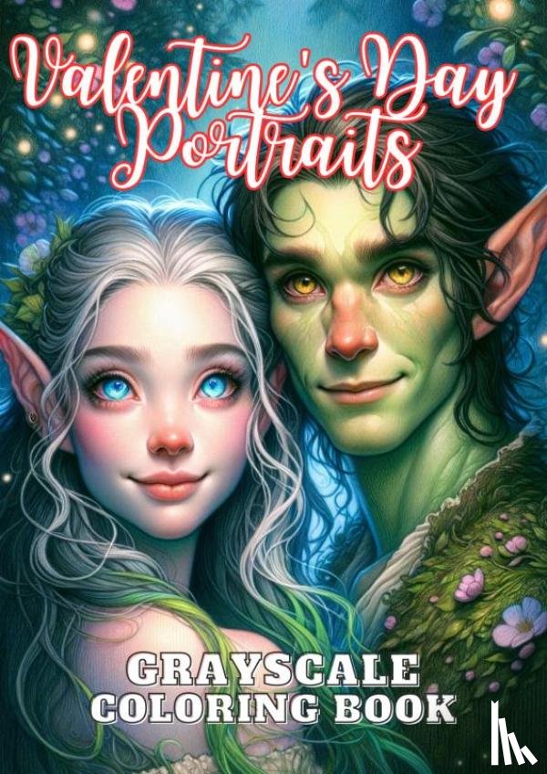 Coloring, Nori Art - Valentine's Day Portraits