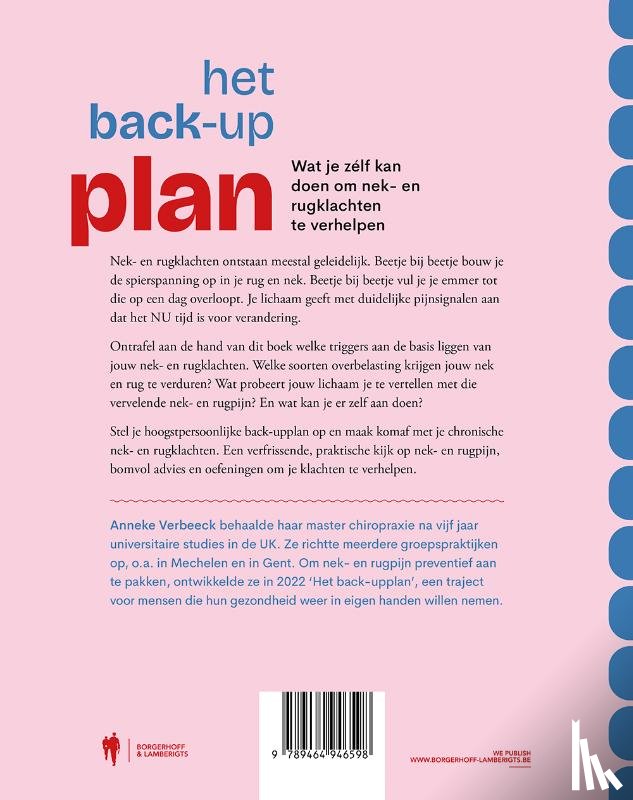 Verbeeck, Anneke - Het back-upplan