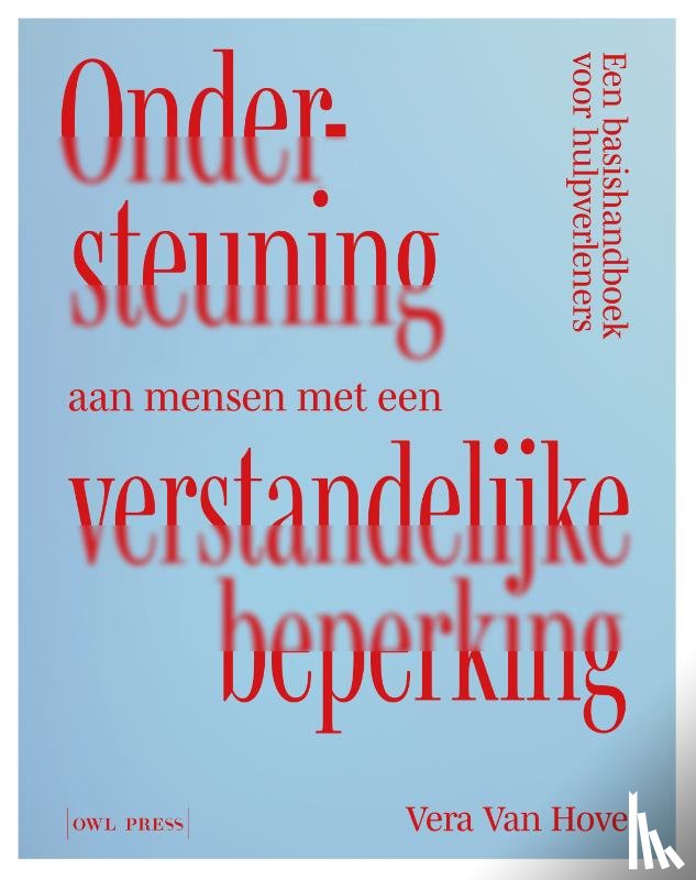 Van Hove, Vera - Ondersteuning aan mensen met een verstandelijke beperking