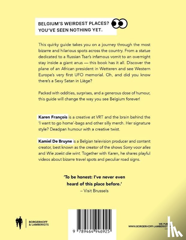 François, Karen, De Bruyne, Kamiel - Bizarre Belgium
