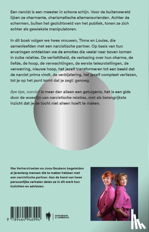 Verherstraeten, Ilke, Geukens, Jona - Bye Bye Narcist