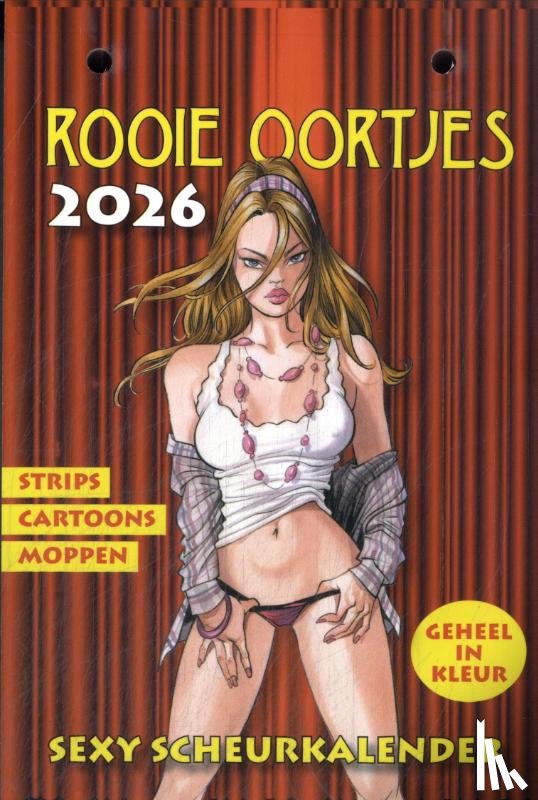  - Rooie oortjes kalender 2026