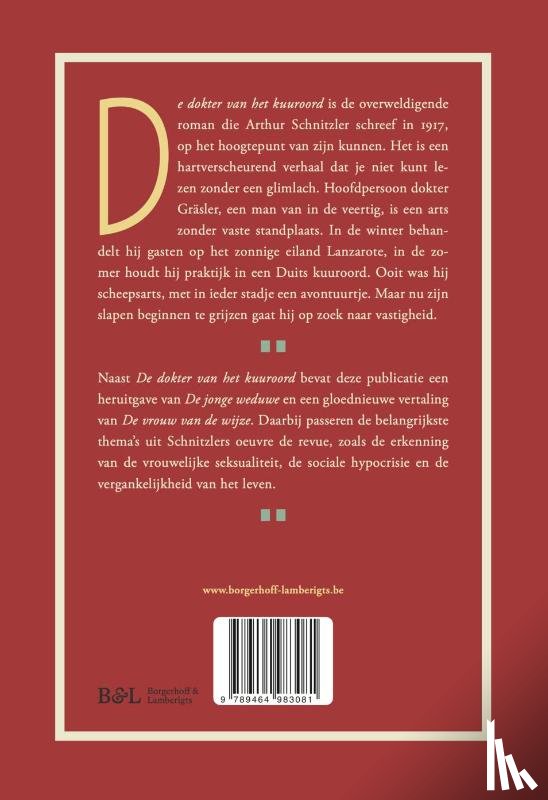 Schnitzler, Arthur - De dokter van het kuuroord