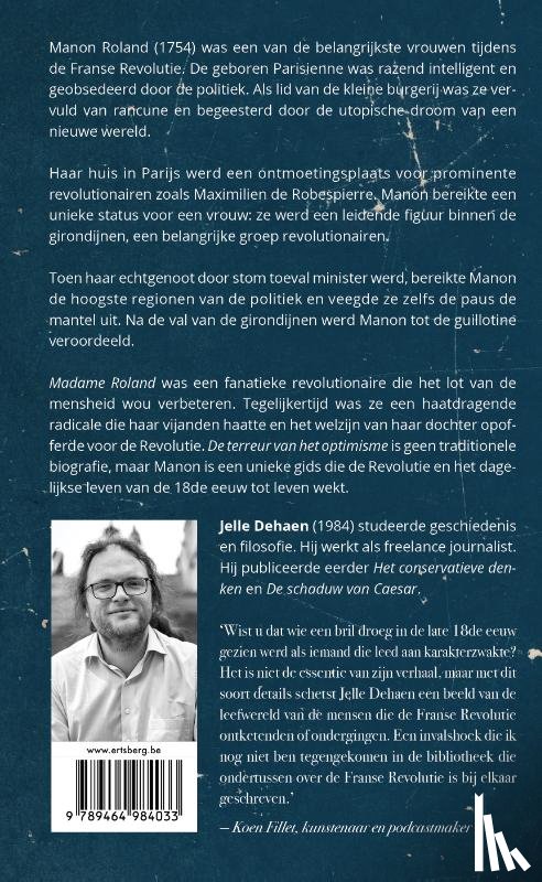 Dehaen, Jelle - De terreur van het optimisme