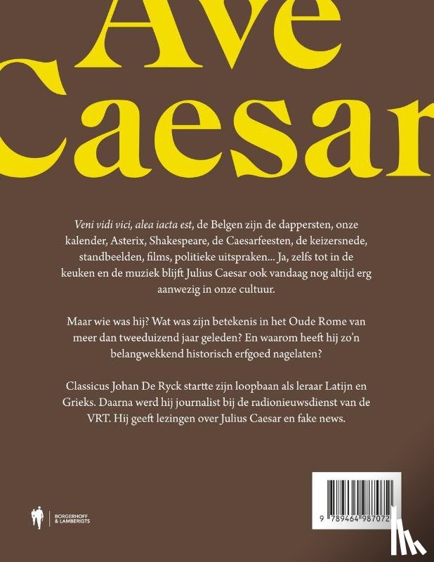 Ryck, Johan De - Ave Caesar