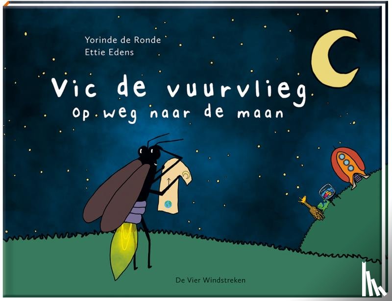Edens, Ettie - Vic de Vuurvlieg op weg naar de maan