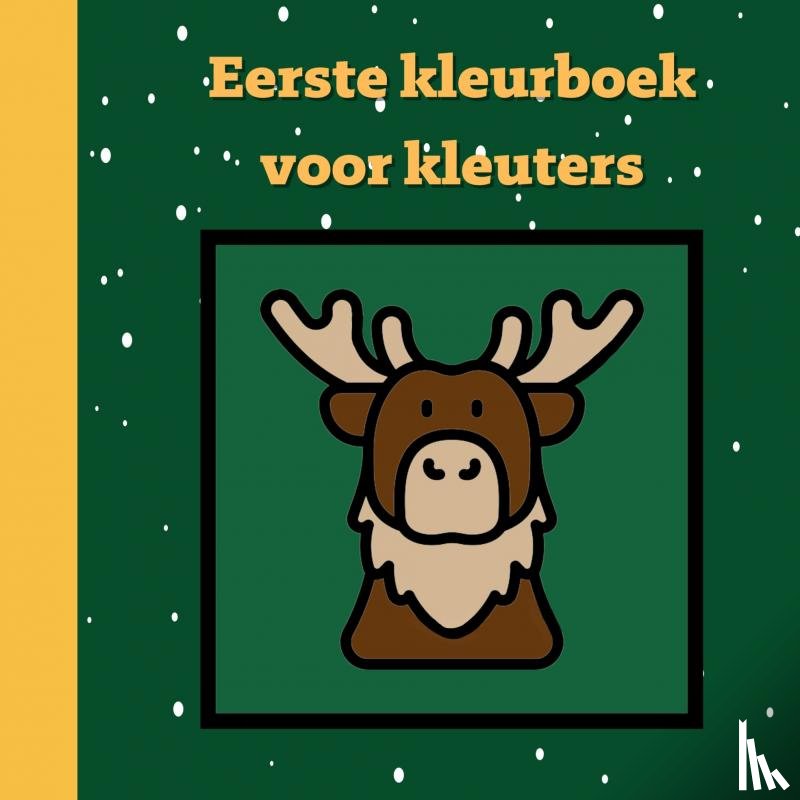 Stevens, Mieke - Eerste kleurboek voor kleuters :: Winterpret