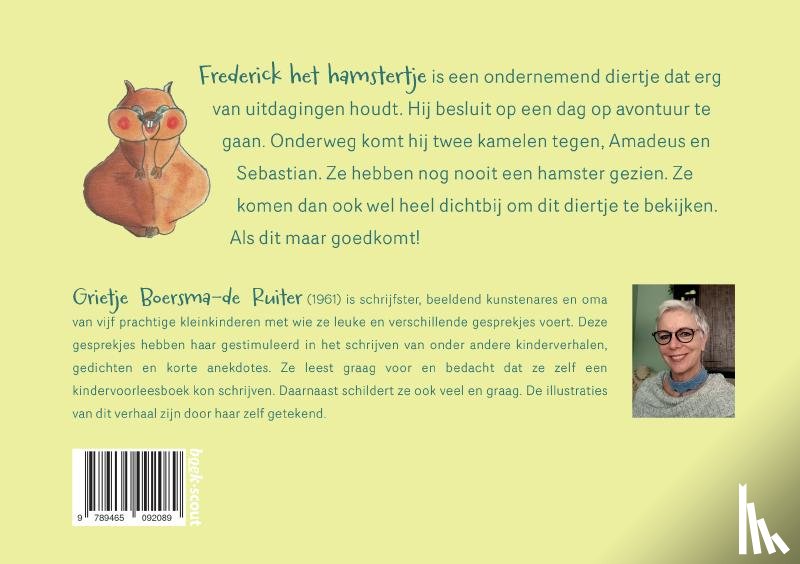 Boersma-de Ruiter, Grietje - Frederick de hamster op avontuur!