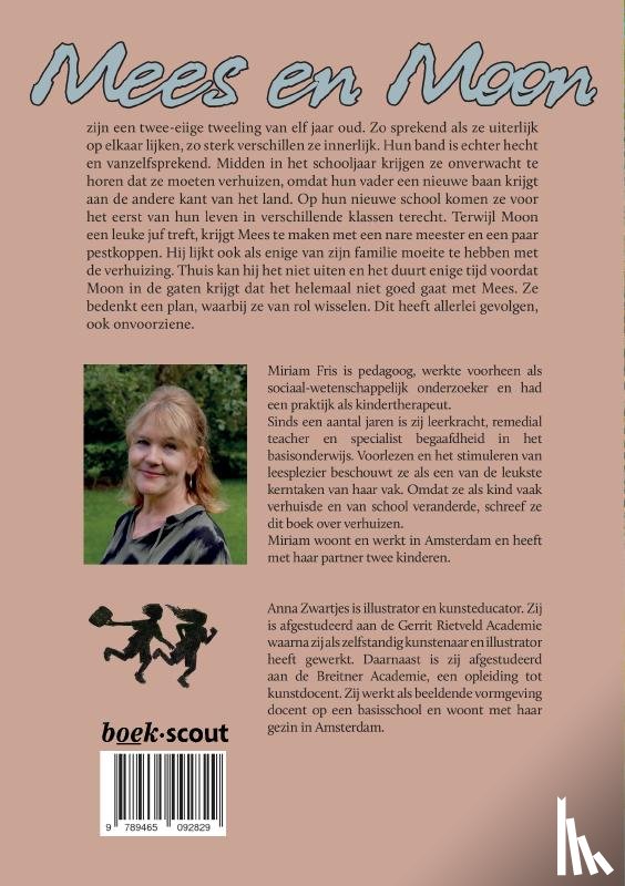 Fris, Miriam - Een ander huis voor Mees en Moon