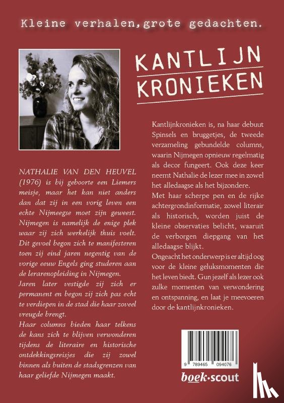 van den Heuvel, Nathalie - Kantlijnkronieken