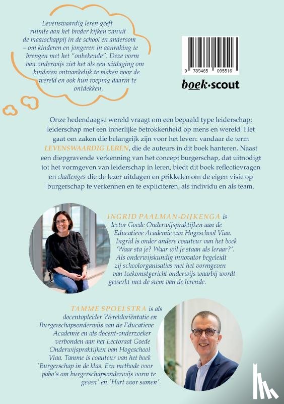Paalman, Ingrid - Gedachten over leiding geven aan burgerschapsonderwijs in een context van levenswaardig leren