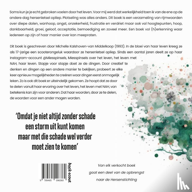 Kalshoven-van Middelkoop, Michelle - Gedichten & spinsels over het leven, het leven met NAH, mijn leven