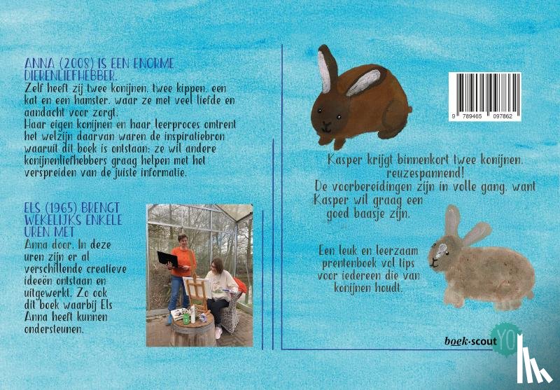 van den Berg, Anna - Kasper krijgt konijnen
