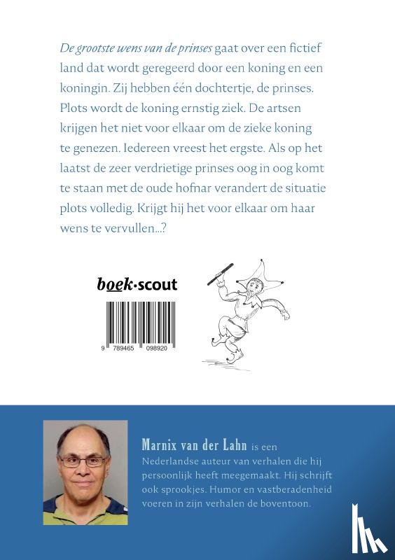 van der Lahn, Marnix - De grootste wens van de prinses