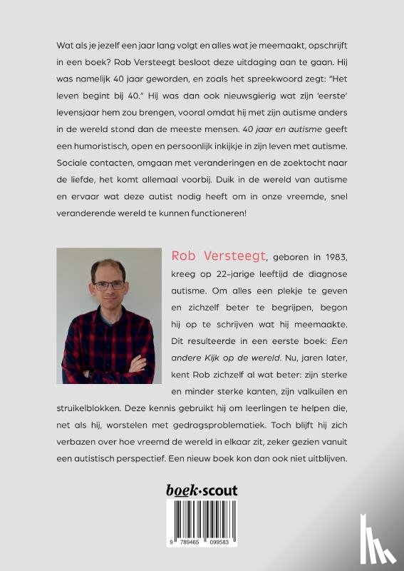 Versteegt, Rob - 40 jaar en autisme