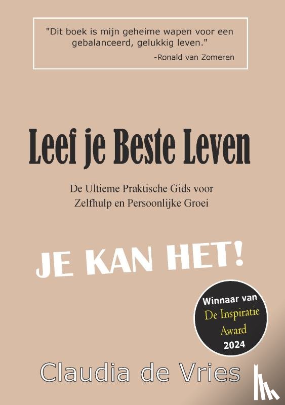 Vries, Claudia de - Leef je Beste Leven