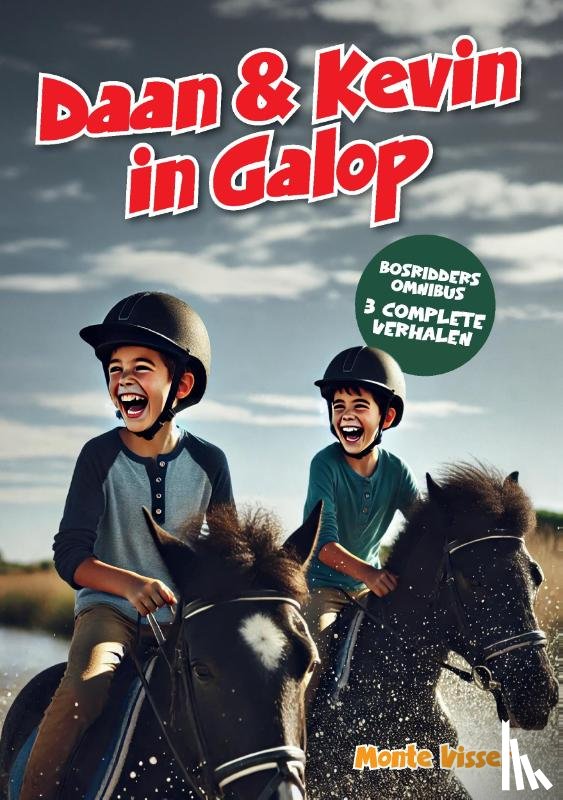 Visser, Monte - Daan en Kevin in galop