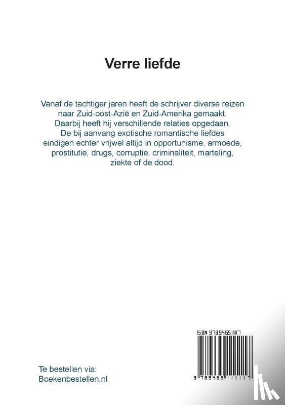 Van Buuren, Pieter - Verre liefde