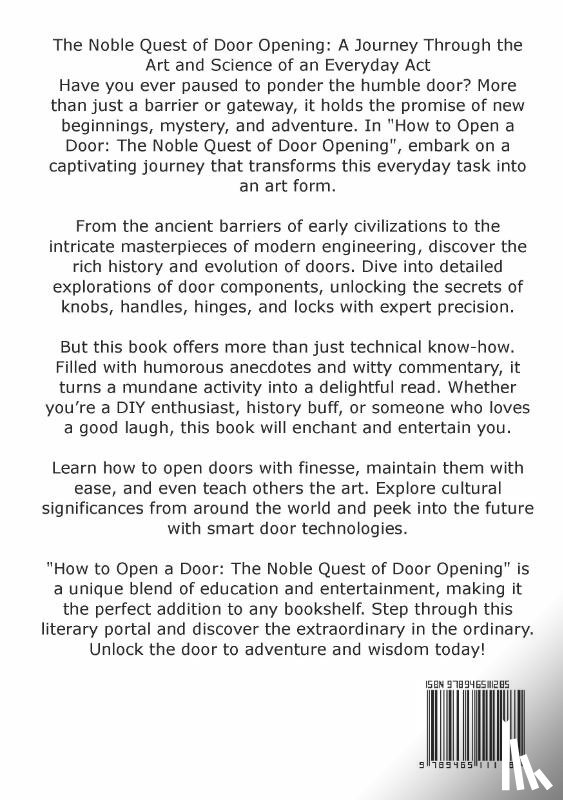 Boon, Y.H.S. - How to Open a Door